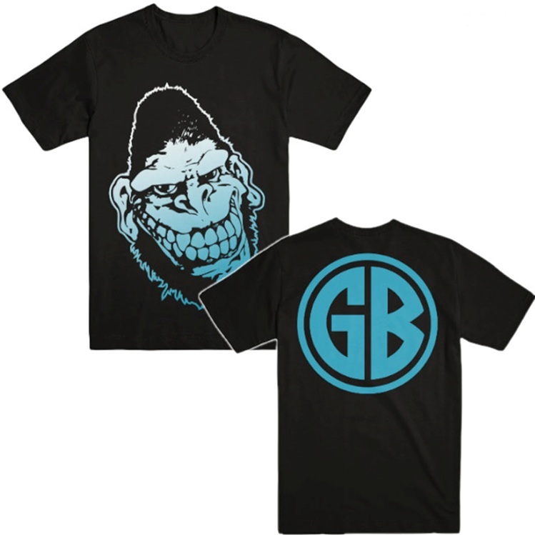 GORILLA BISCUITS GORILLA HEAD FADE TAG GILDAN HEAVY SIZE M T SHIRT