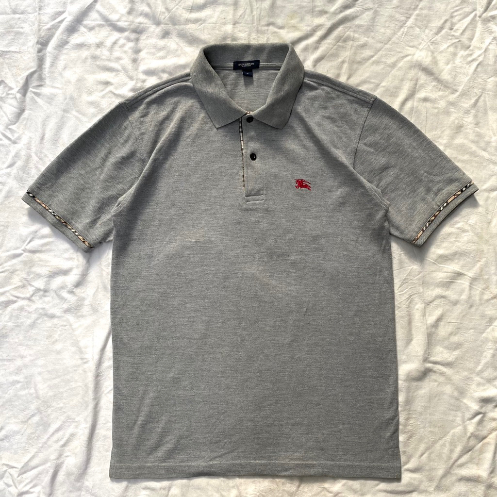 Burberry Polo Shirt scnd prlvd original Polo Shirt Grey