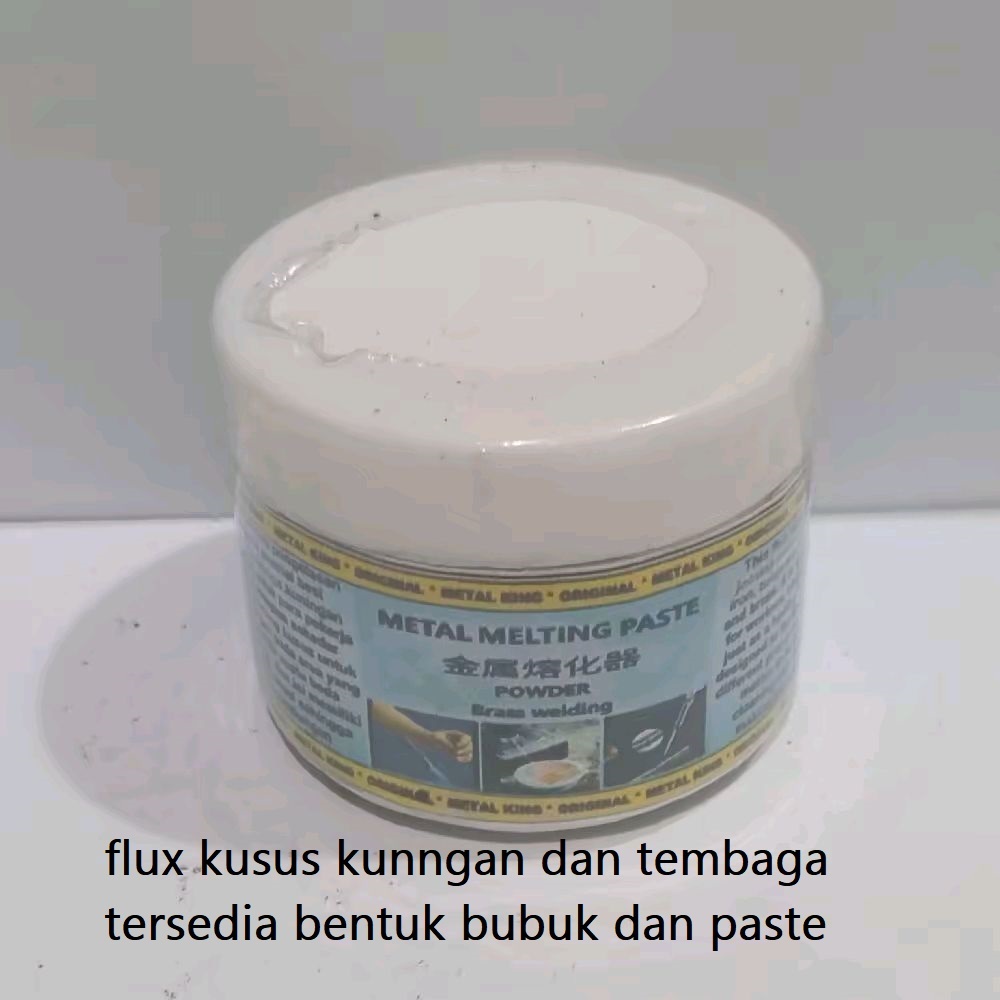 FLUX KUNINGAN / KAWAT LAS TEMBAGA KULKAS 50 CM ORIGINAL / PAKAN LAS TEMBAGA