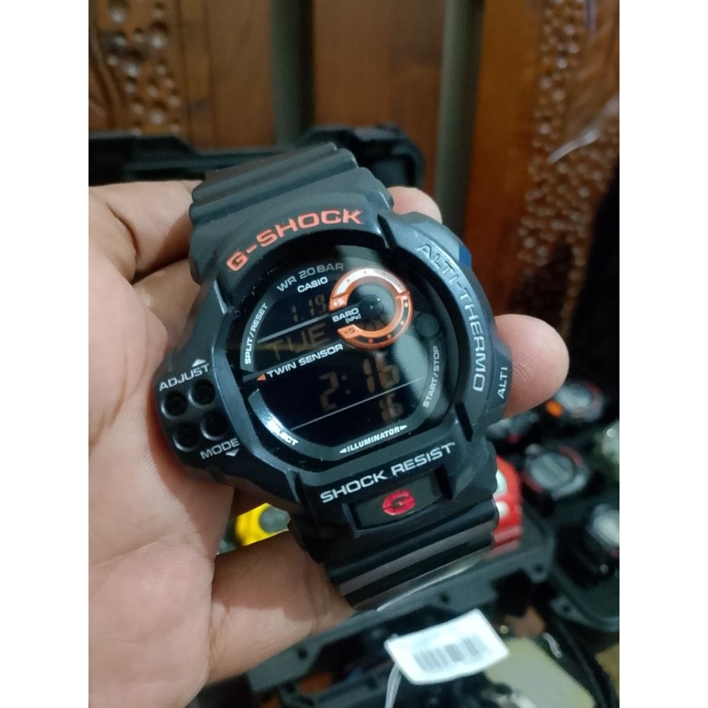 Casio G-Shock GDF-100 Japan Made Triple Sensor Vintage Second Original Shock Resist Water Resistance