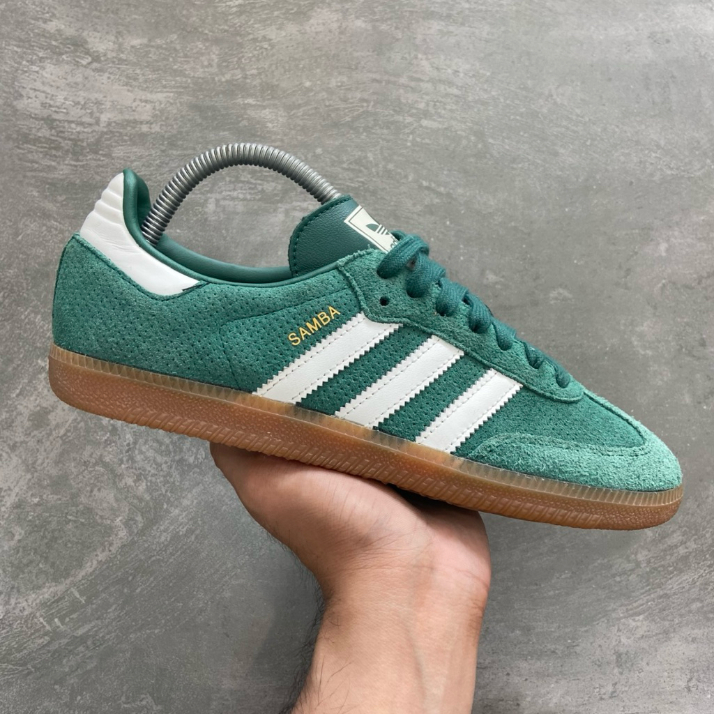 [Size 40] Adidas Samba OG ‘Collegiate Green Gum’ (HP7902) Second Original Kondisi Mulus No Minus Lik