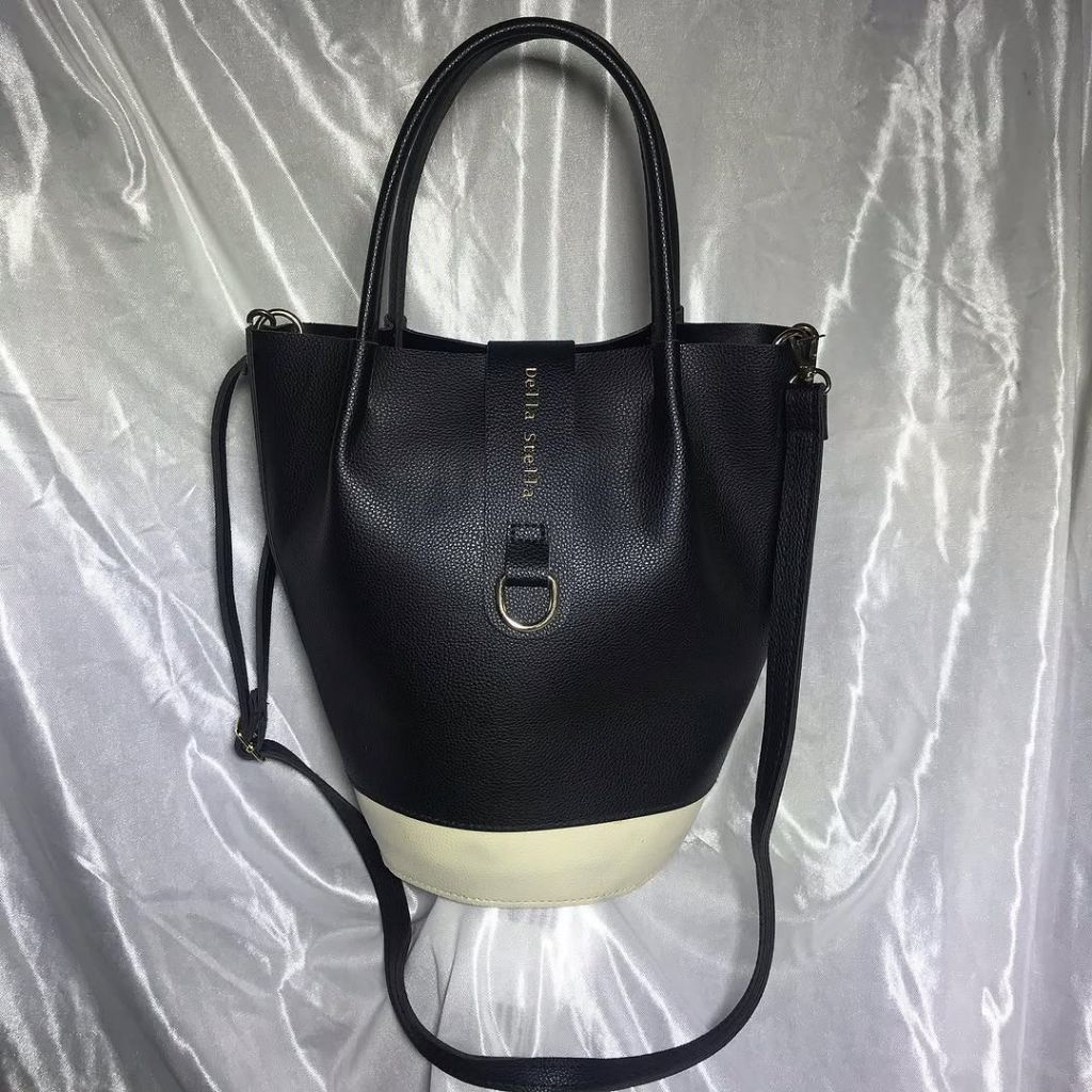PRELOVED DELLA STELLA sling bag bucket kulit second
