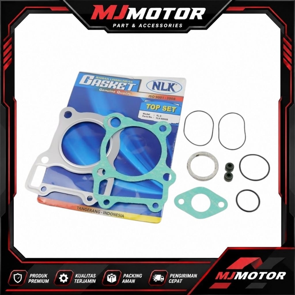 Top set paking blok kawasaki KLX 150 Asli ori