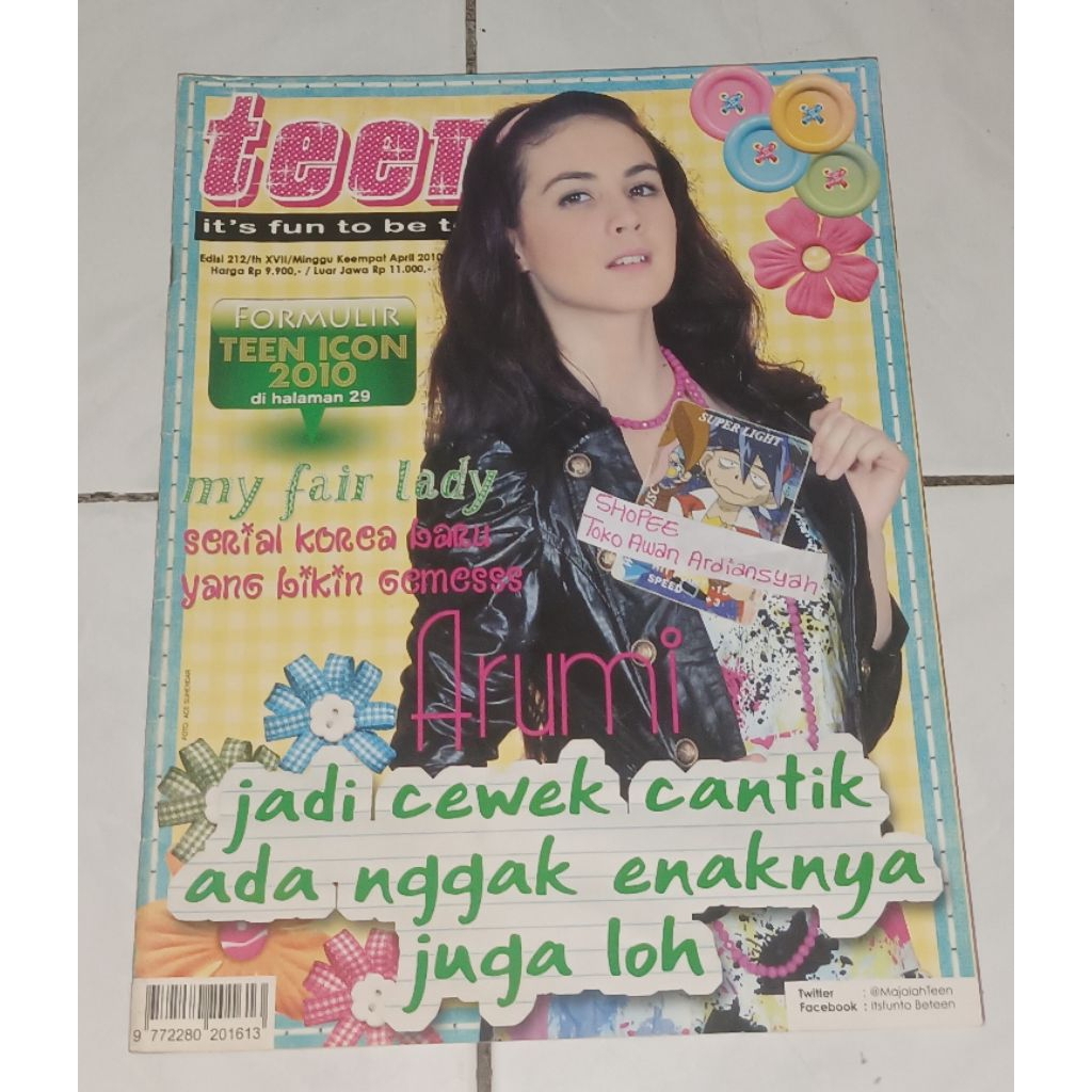 majalah teen arumi bachsin