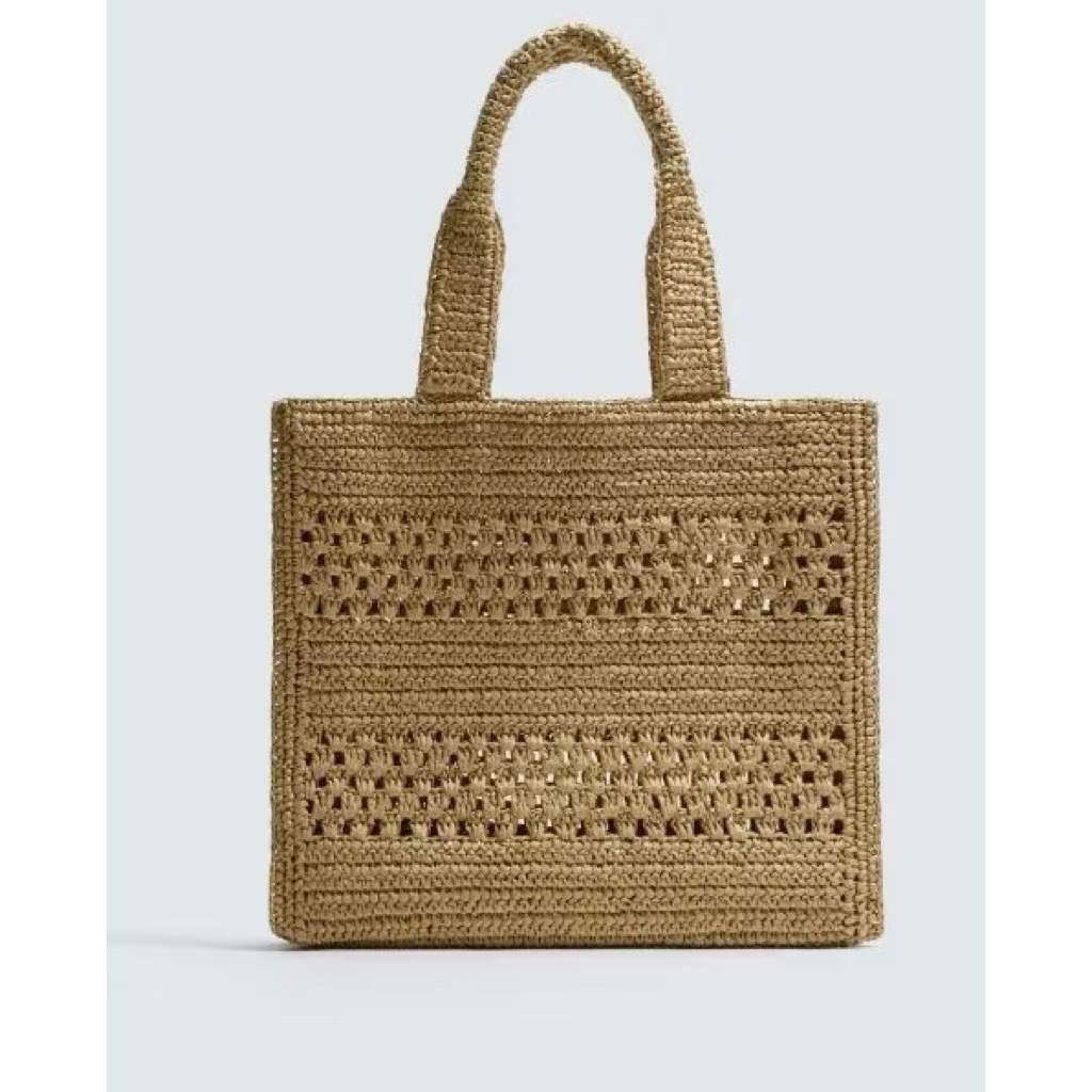 Tas Bahu Pria Anyaman Zara