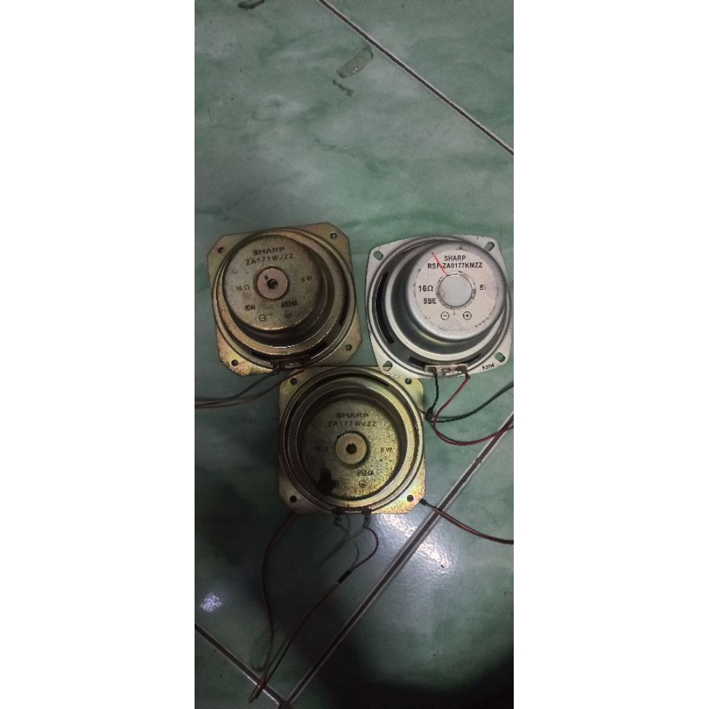 speaker bekas/copotan 4ich 16 ohm 5watt