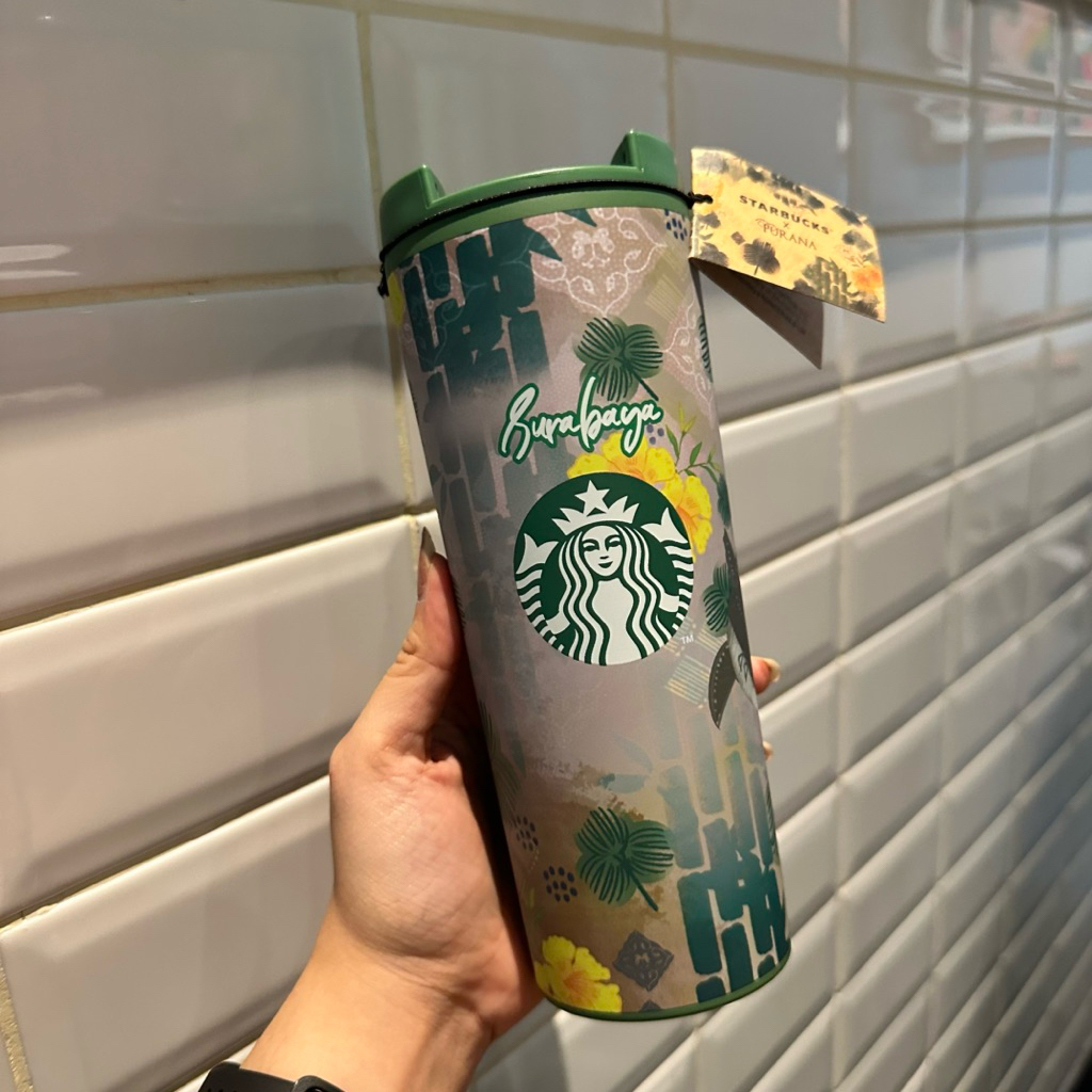 NEW Tumbler Starbucks Surabaya City Purana Collection Stainless Steel Original Starbucks
