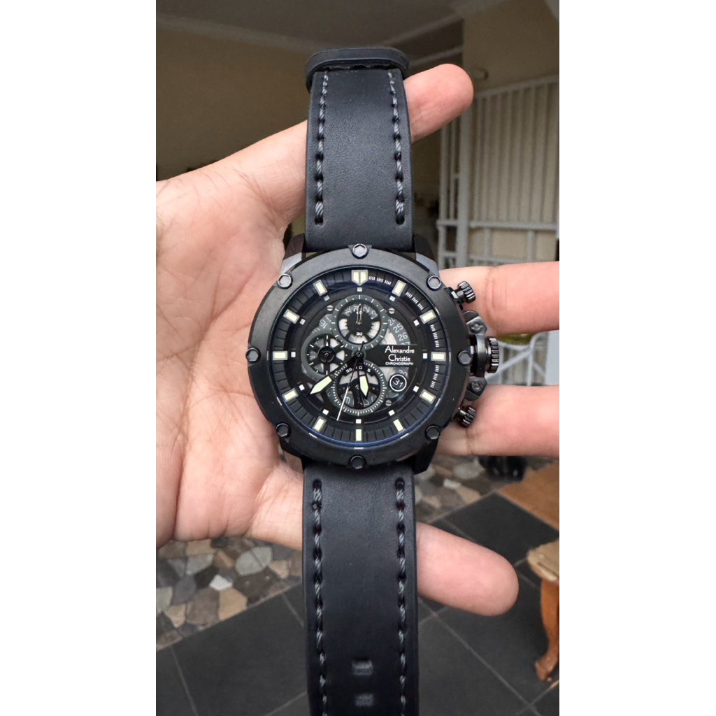 Jam Tangan Pria Alexandre Christie 6564MC Original
