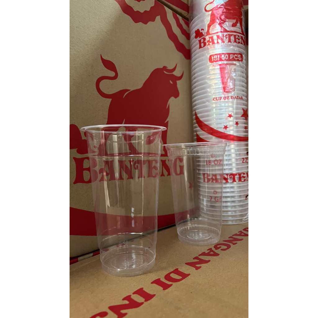 Cup es teh jumbo 22oz