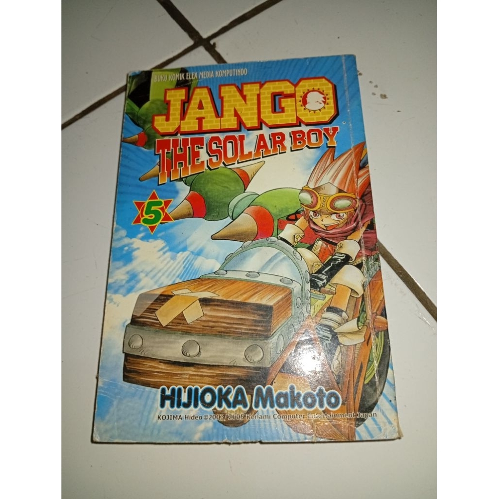 KOMIK JANGO THE SOLAR BOY VOL 5