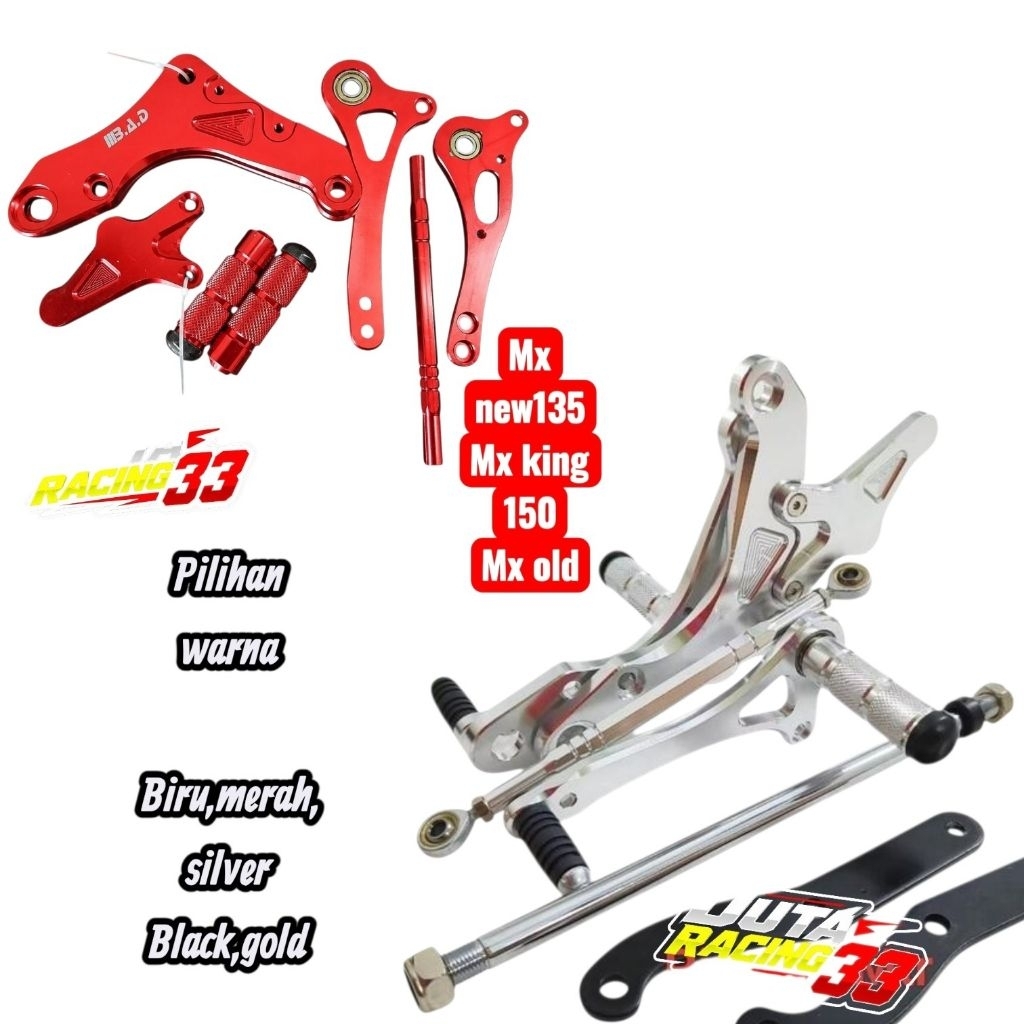 Step underbone mx new FOOTSTEP underbone cnc universal mx king mx new mx old