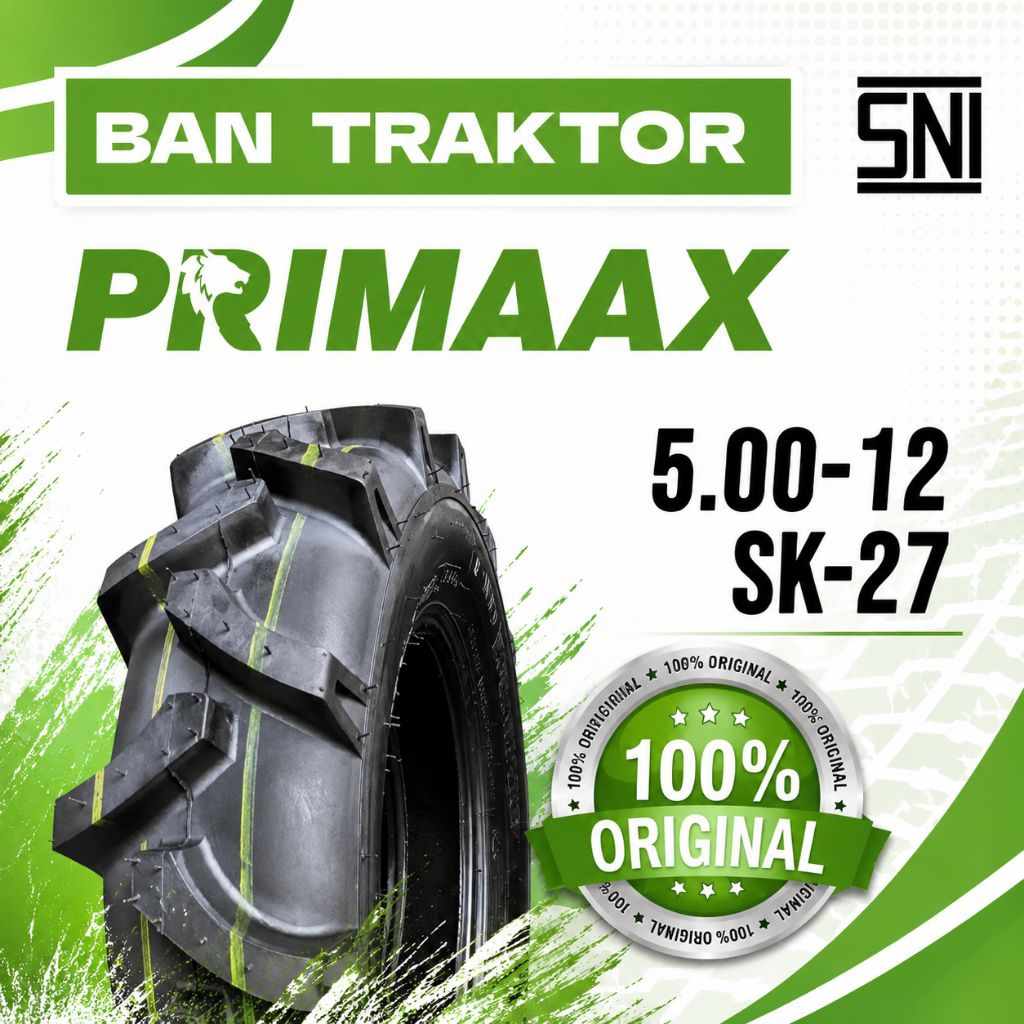BAN TRAKTOR ORIGINAL PRIMAXX RING 12 5.00 SK-27