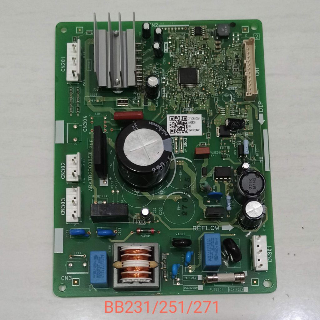 Modul PCB Inverter Kulkas Panasonic 2 Pintu BB231 BB251 BB271