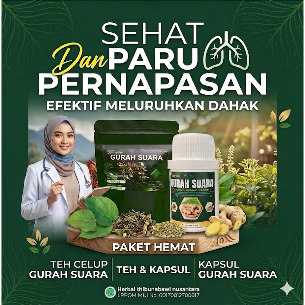 KAPSUL GURAH DAN TEH GURAH SUARA