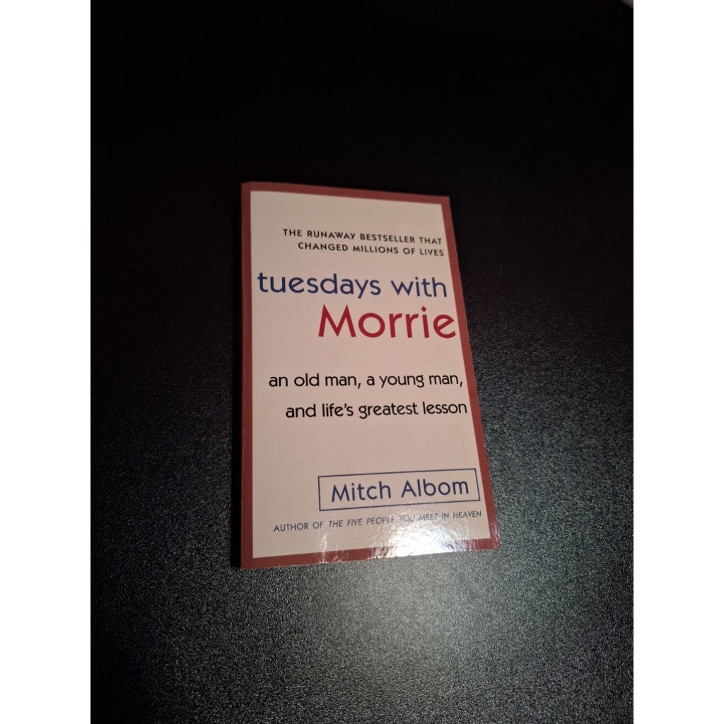Tuesdays with morrie