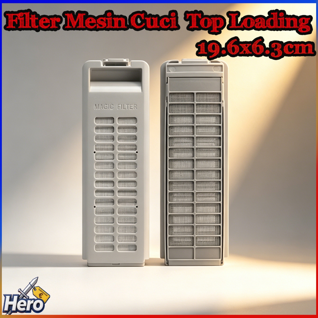 Magic Filter Samsung SW70A1 | Penapis Mesin Cuci Top Loading | Ukuran 196x63mm | Cocok SW70A1 | Wash