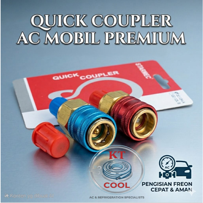 QUICK COUPLER  BUAT AC MOBIL
