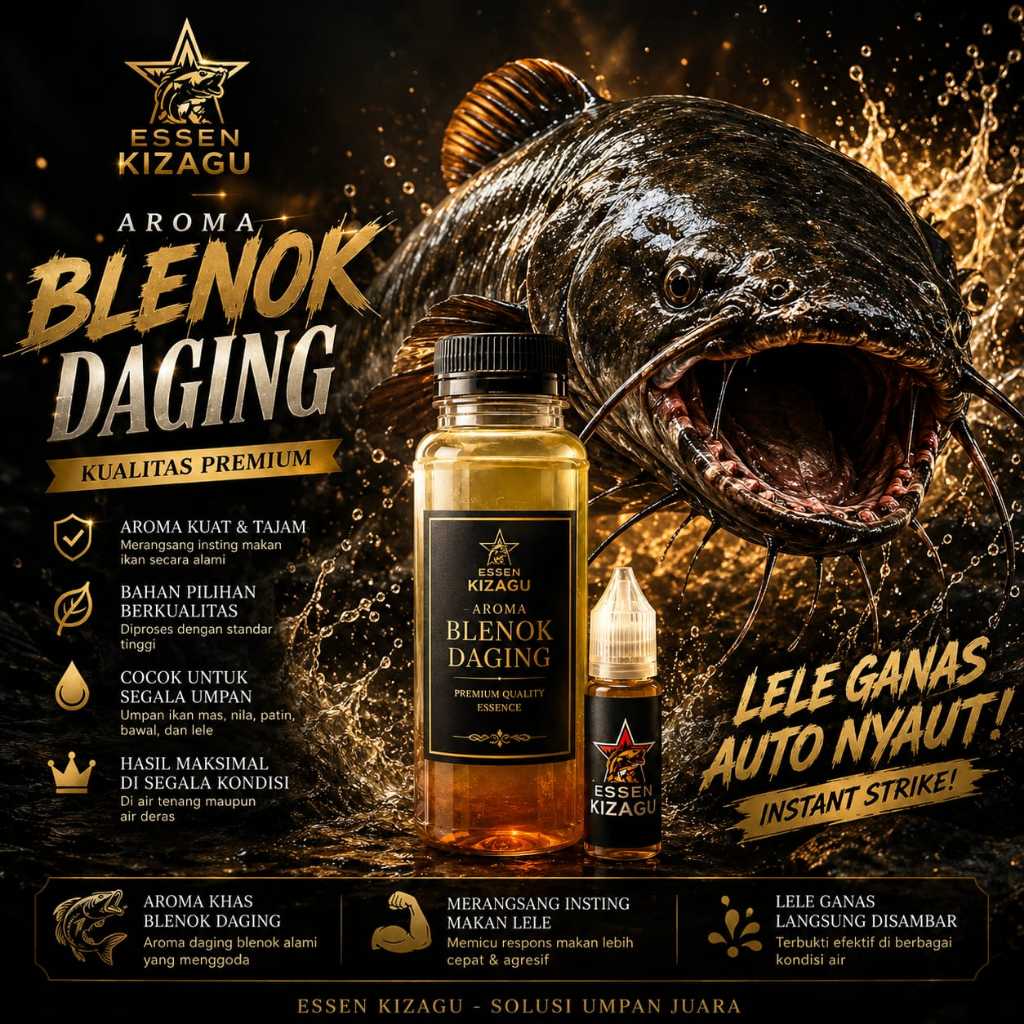 essen blenok daging essen ikan lele aroma blenok daging aroma kuat 15ml