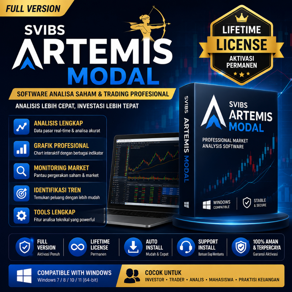 SVIBS Artemis Modal Full Version Lifetime | Software Analisa Saham & Trading Profesional