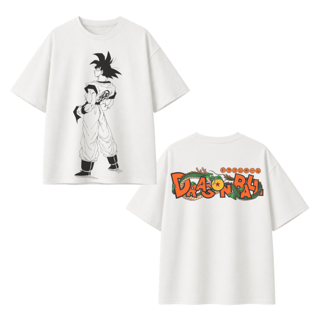 T-Shirt Oversize Goku Dragon Ball