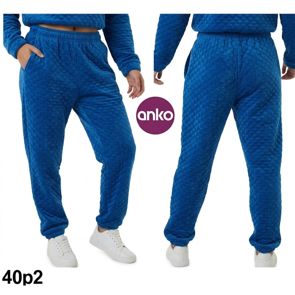Jogger Pants - Celana Jogger Olahraga Wanita - 2 Side Pocket By ANKO