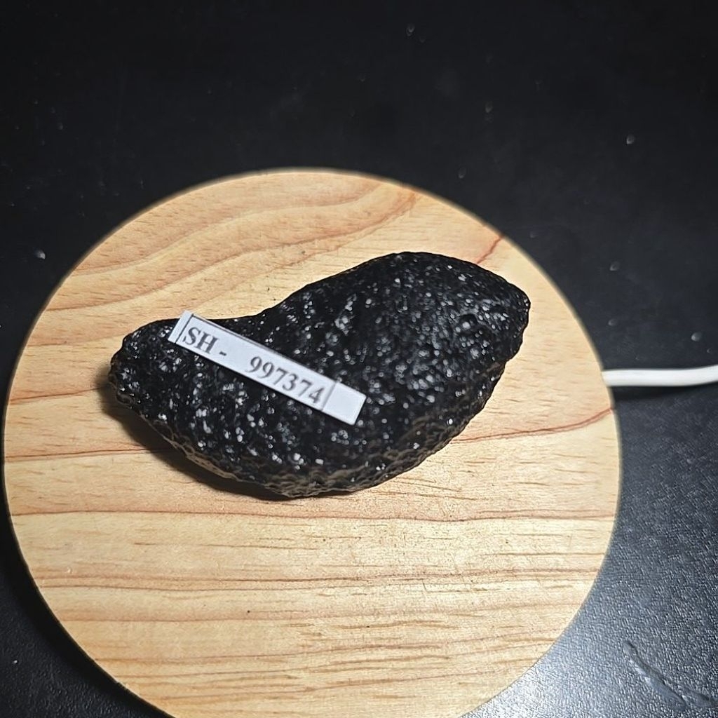 TIBETAN TEKTITE METEORITE ASLI TANPA MEMO