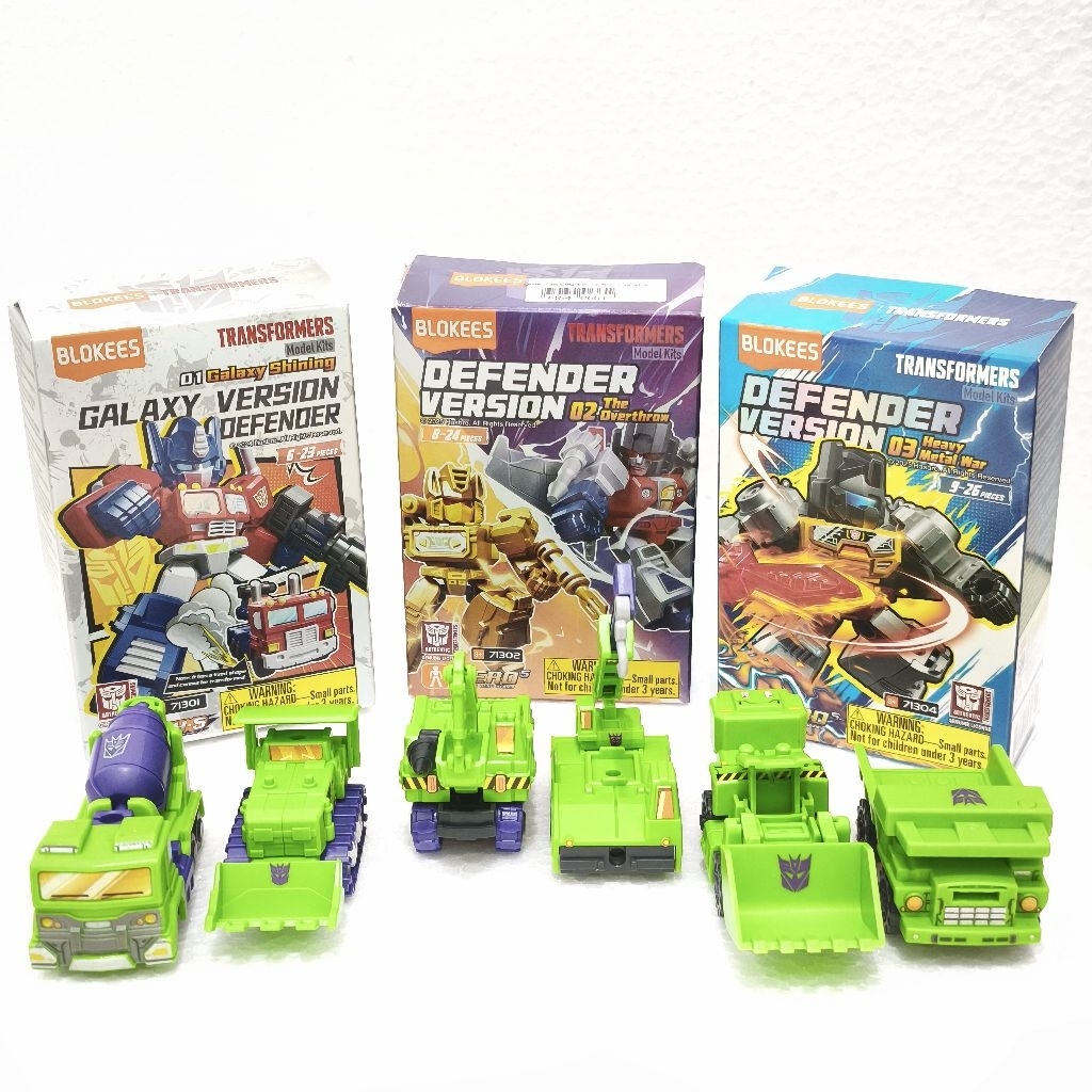 (SUDAH RAKIT) Vehicle Devastator Transformers