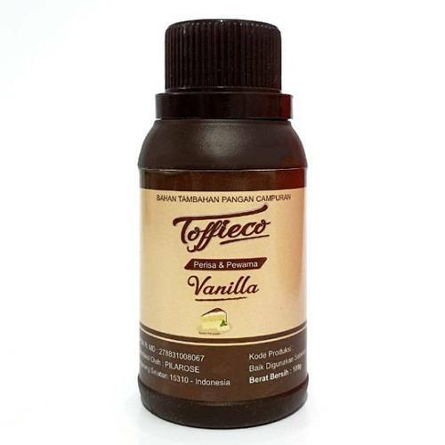 TOFFIECO VANILA CAIR 100ML, PASTA & PEWARNA MAKANAN U/ ROTI, CAKE DLL