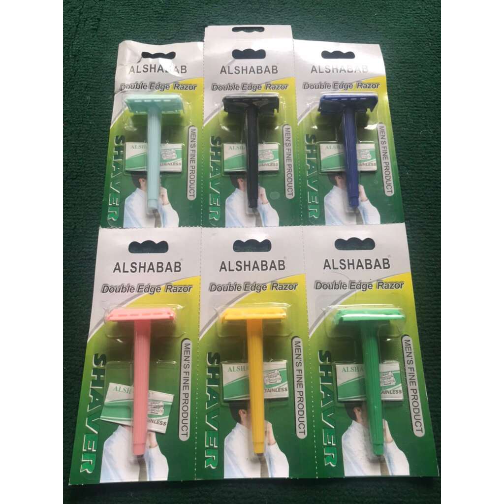 Alat Cukur isi ulang Al-Shabab 6 Pcs