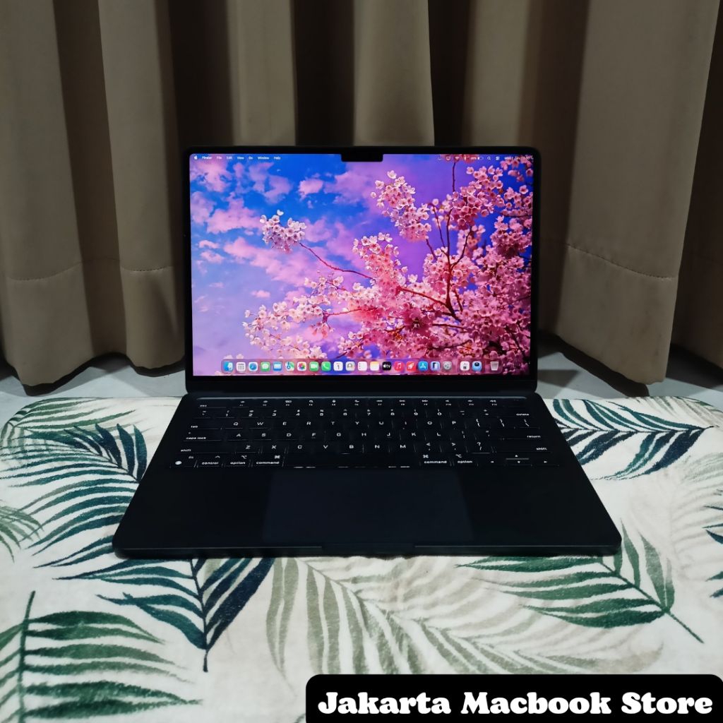 Macbook Air M2 13inch 2022 RAM 8GB 256GB MIDNIGHT EX IBOX