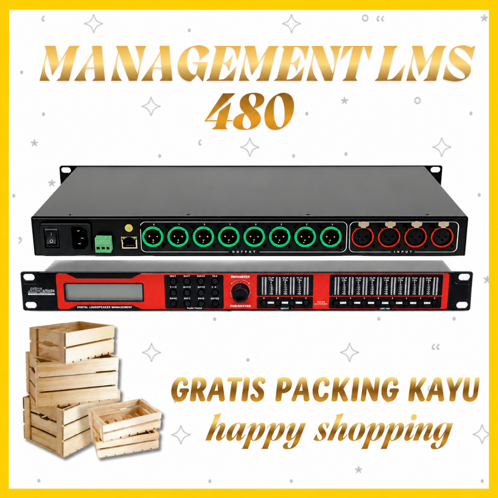 Management dlms SPL Audio Digital Loudspeaker System LMS 480