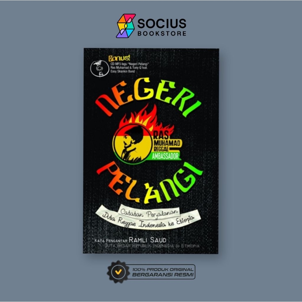 BUKU BIOGRAFI [ ORIGINAL ] NEGERI PELANGI [ BONUS CD MP3 NEGERI PELANGI]