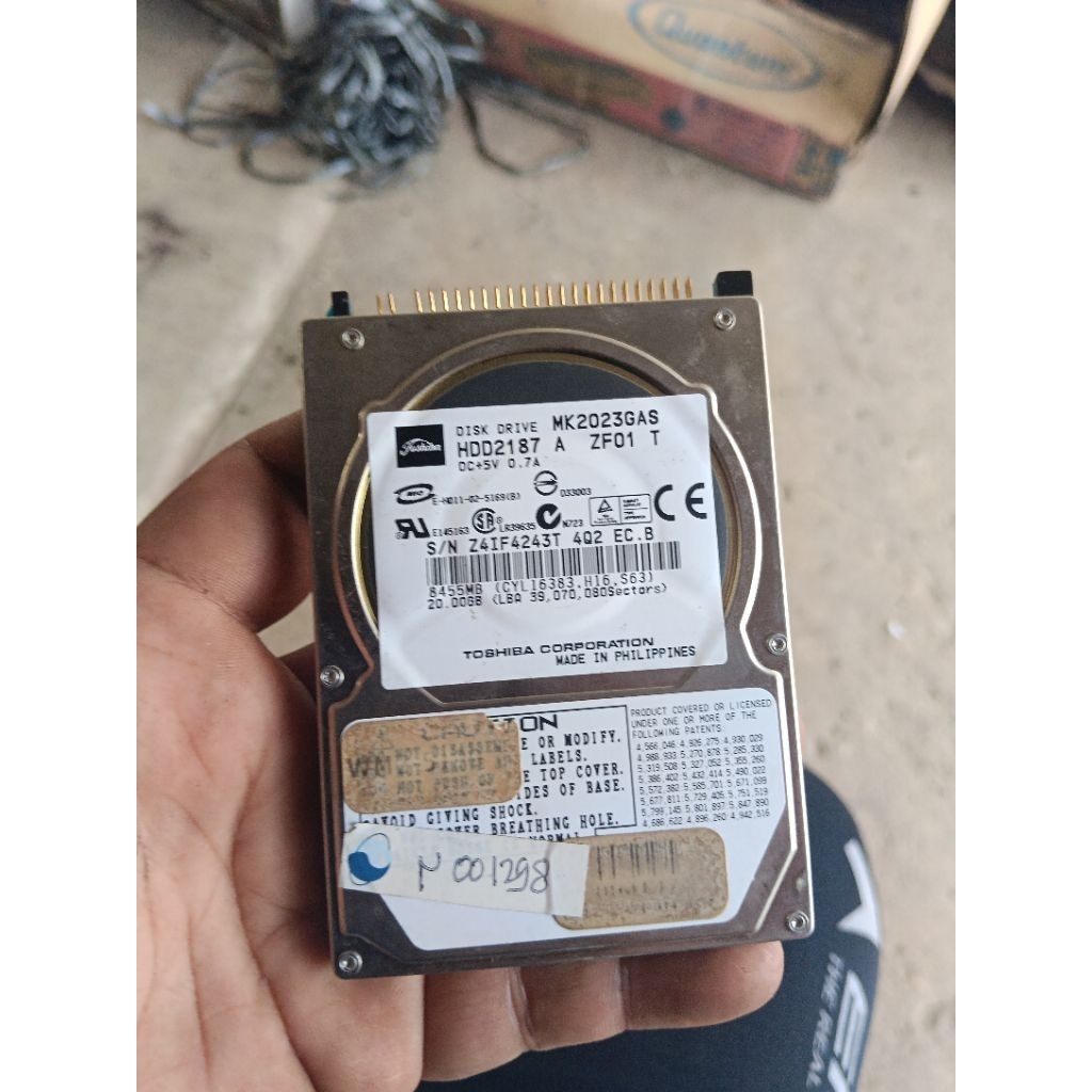 hardisk mesin Canon Ir 3300