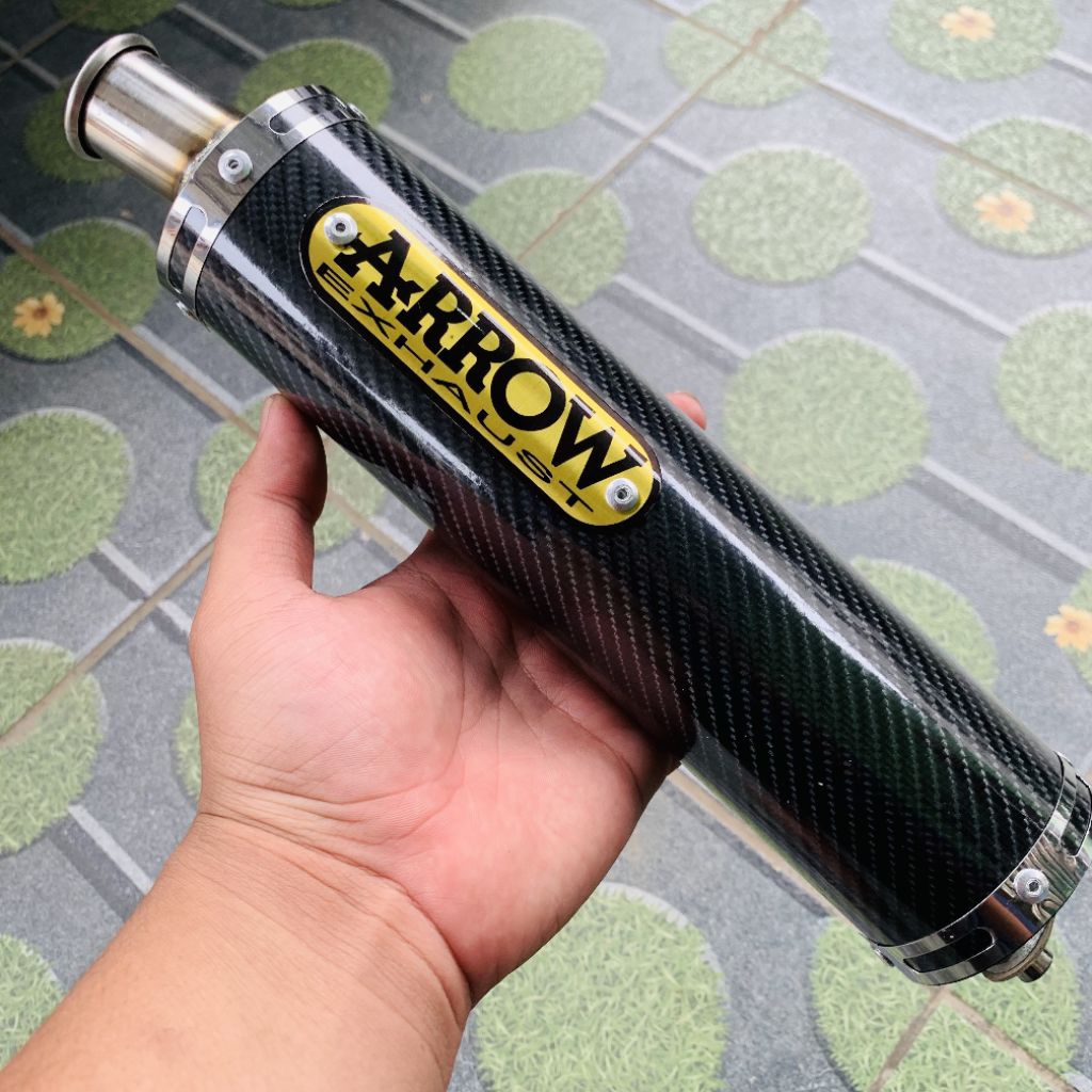 Silincer Knalpot Arrow 2Stroke Ninja R RR SS FizR RXKing Satria