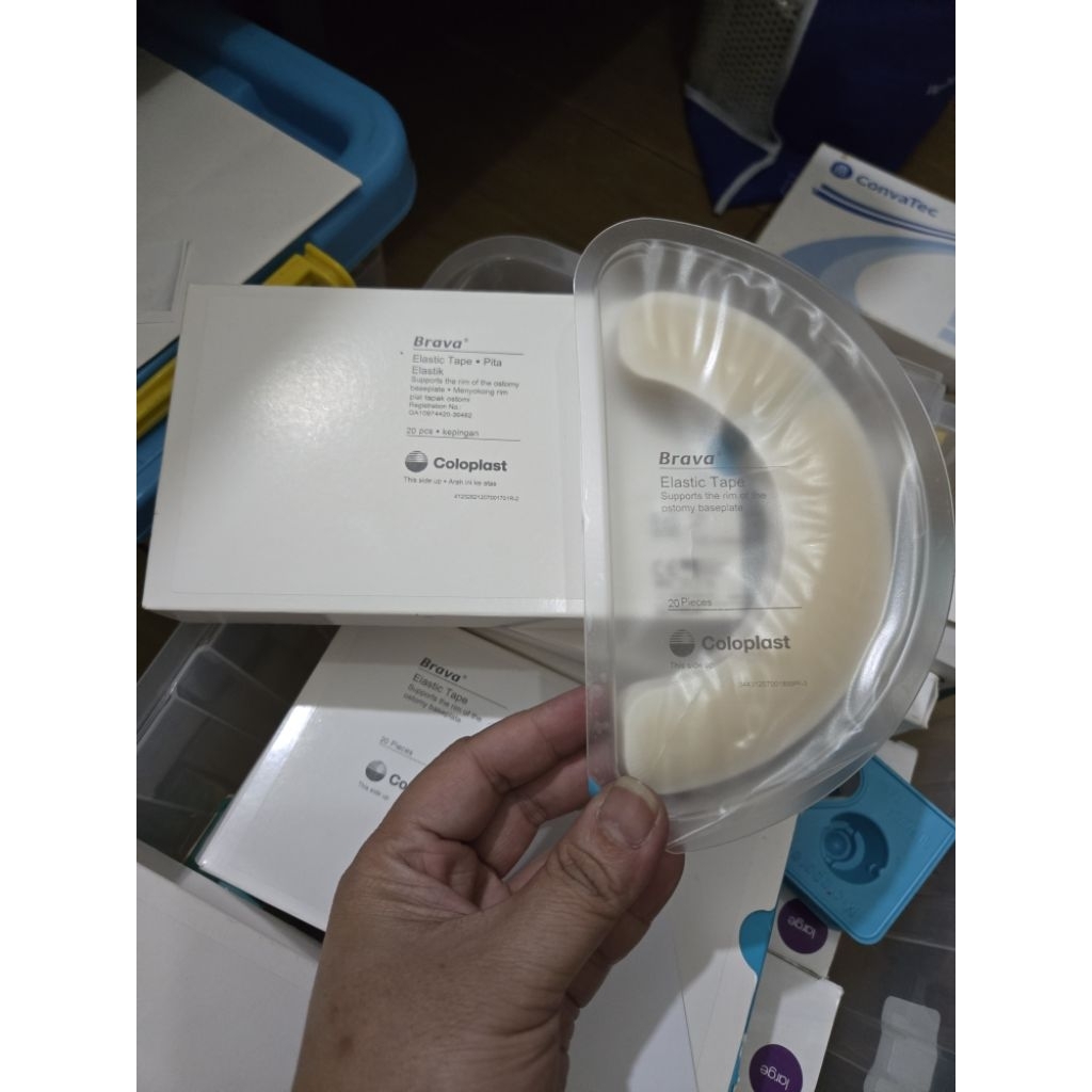 coloplast lem tape belt stoma bag kantong stoma lem
