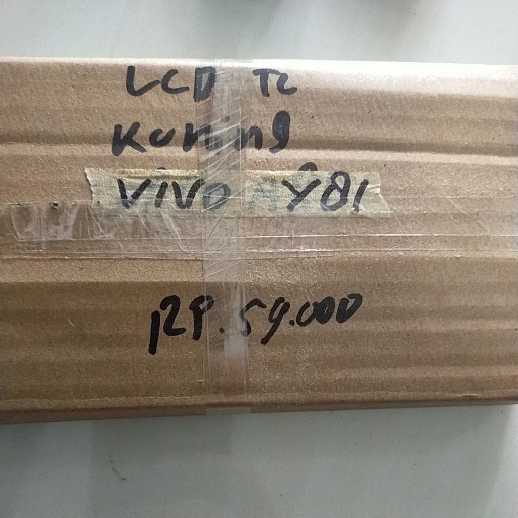 LCD TC Minus LCD Kuning Hp Vivo Y81 Ori cabutan normal