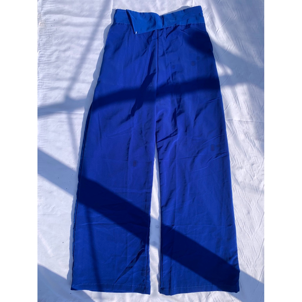 Celana Kulot - Biru Elektrik