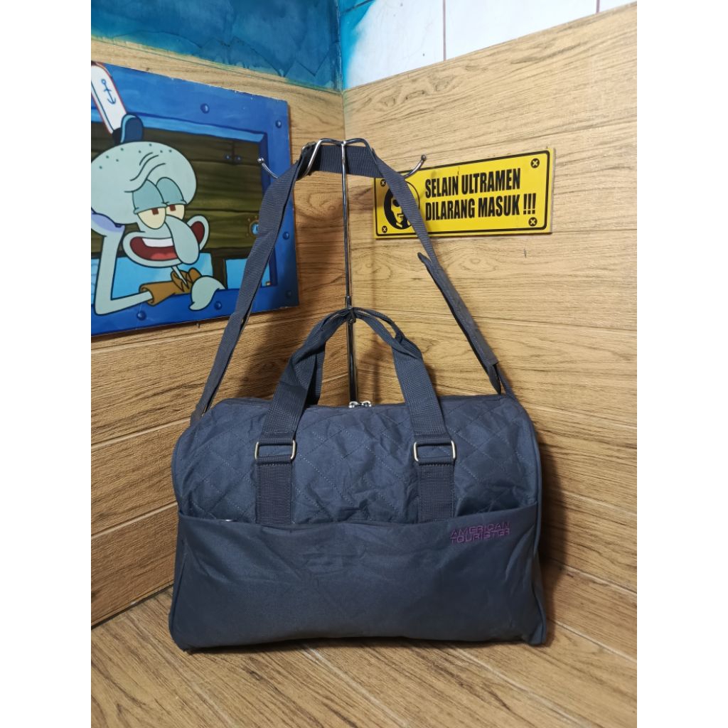 Tas dufflebag travel bag gym American Tourister second original