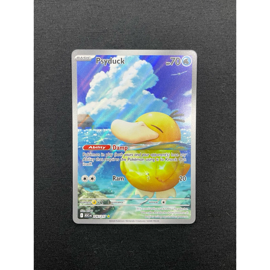Illustration Rare Psyduck (226/217) (English)
