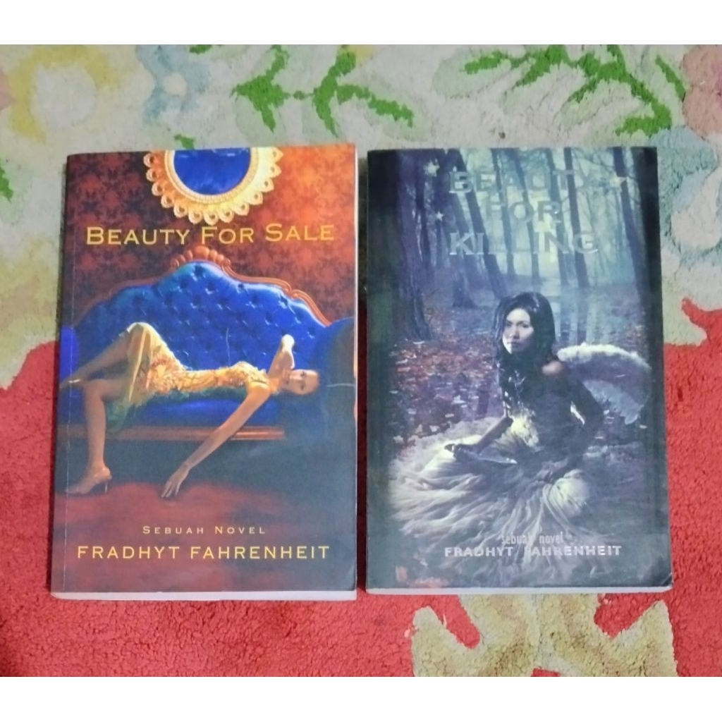 Novel Fradhyt Fahrenheit seri Beauty sepaket 2buku 100%ORI preloved koleksi pribadi