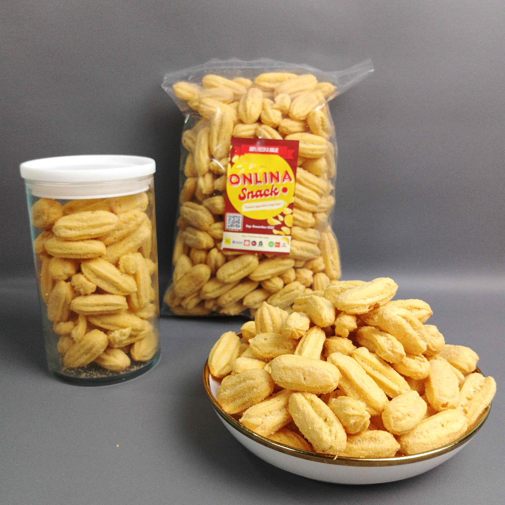Sus Kering Panjang | Kue Sus Tanpa Isi | Sus Gosyen | Aneka Cemilan dan Snack Kiloan ONLINA