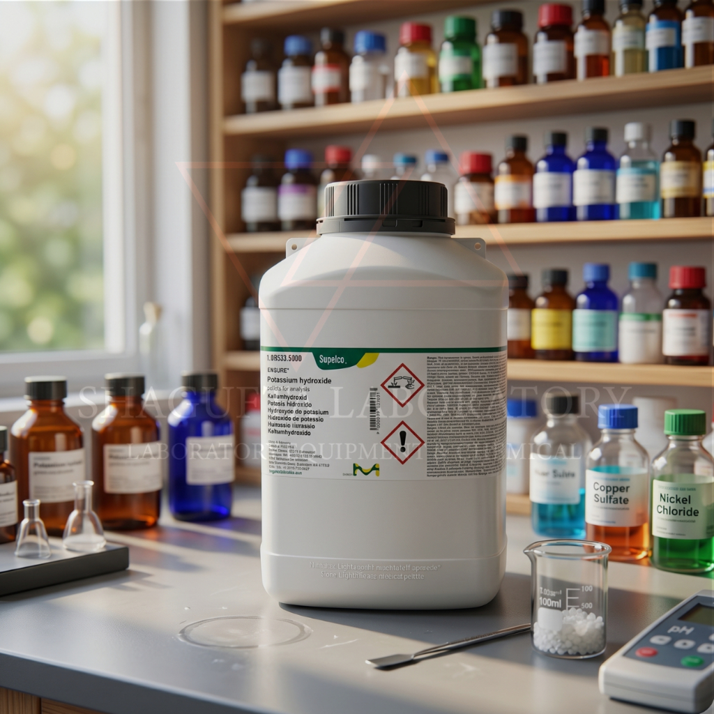 POTASSIUM HYDROXIDE Merck 105033 / Kalium Hidroksida Pro Analis REPACK/ECER