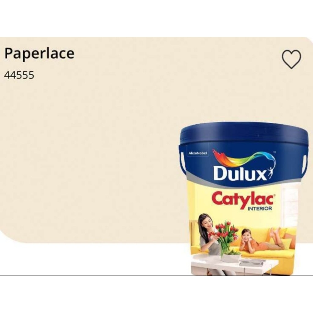 Cat Dulux Catylac Interior ( Paperlace 44555 ) / 1 Pail ( 25 kg )