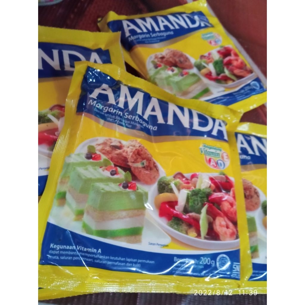 Margarin amanda 200g/margarin serbaguna/margarin