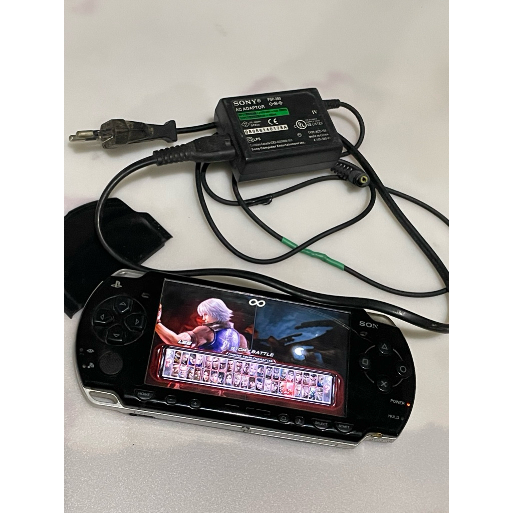 psp sony2001 consule game normal minus