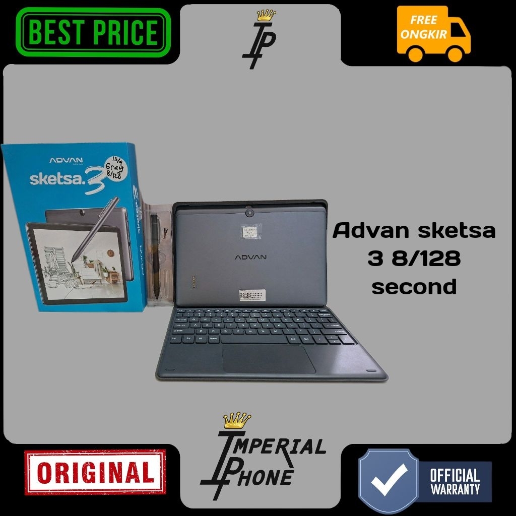Advan tab sketsa 3 8/128 second