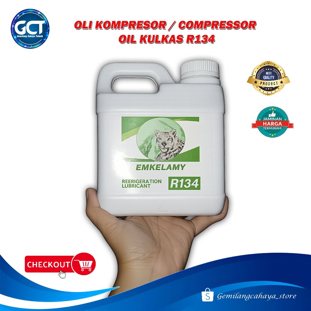 OLI KOMPRESOR / OLI COMPRESSOR R134 / OLI KOMPRESOR KULKAS AC FREZER