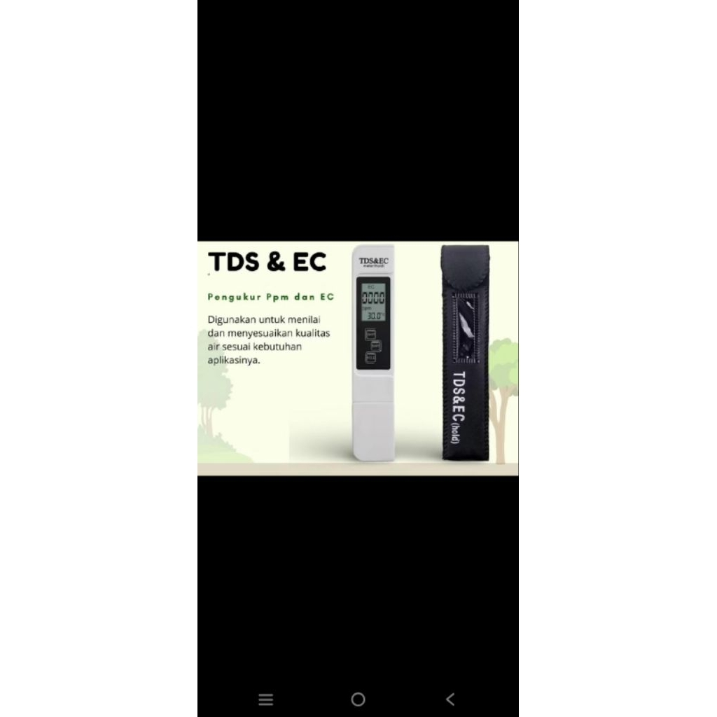 TDS Digital Hidroponik