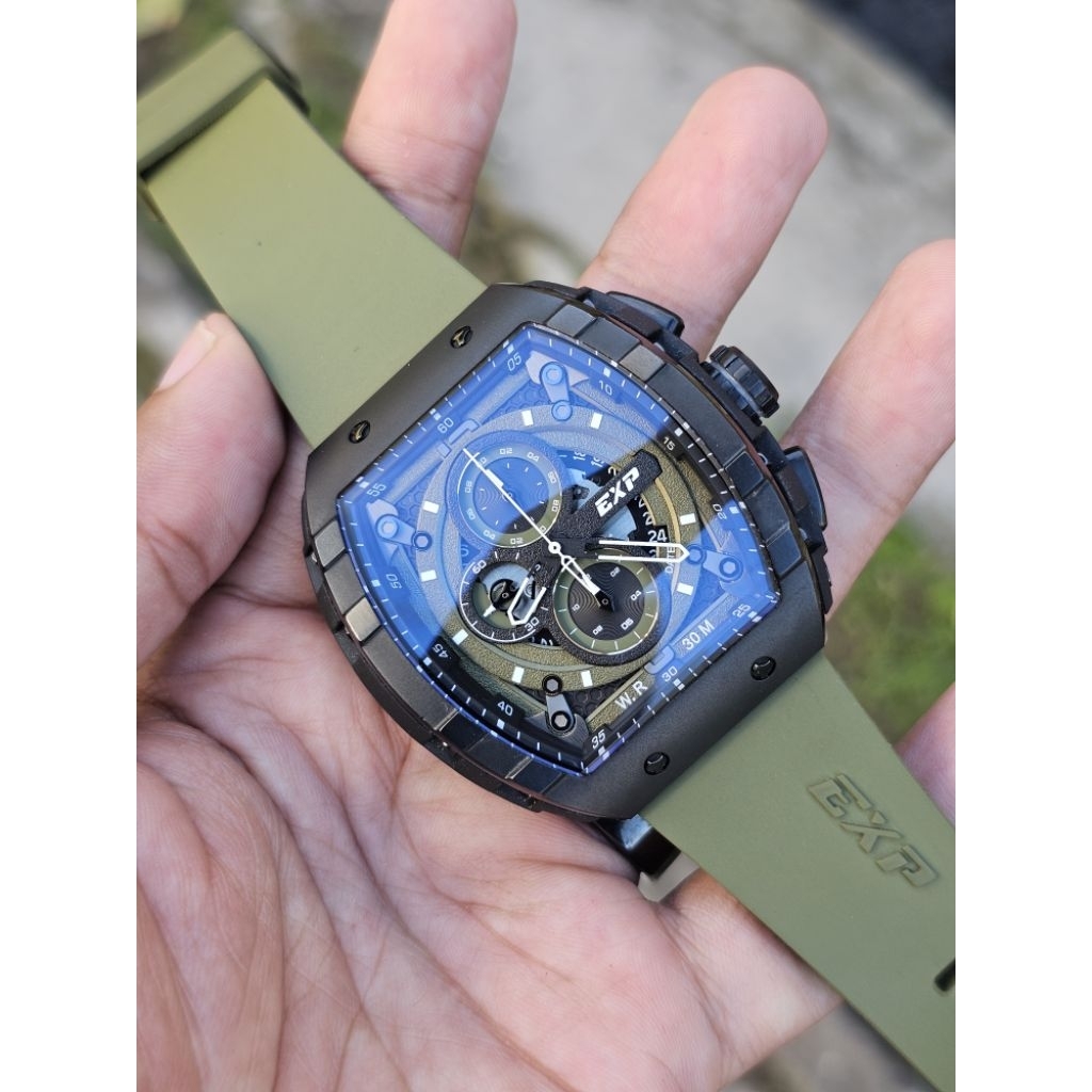 Jam expedition 6782  kondisi second mulus fullset