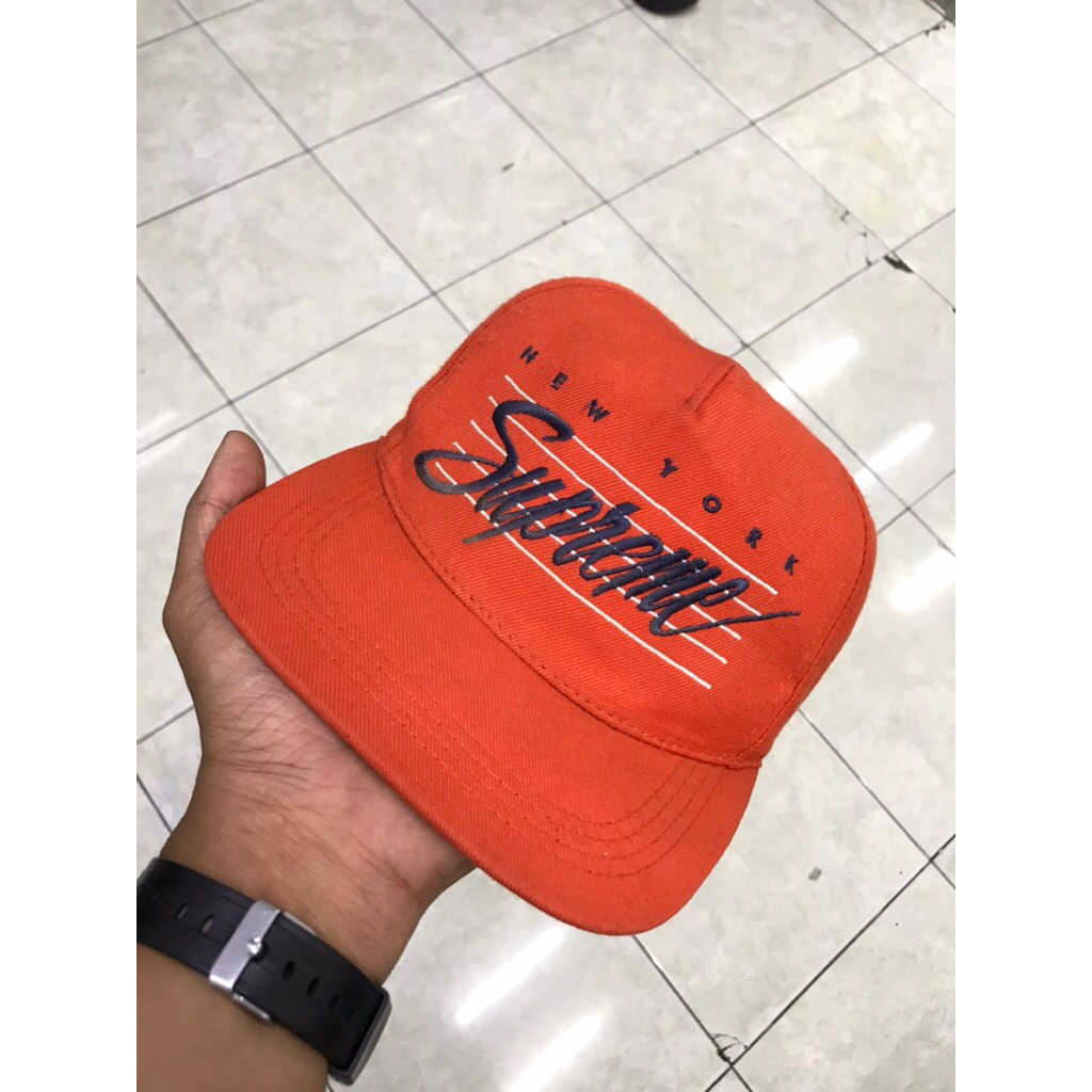 supreme x starter snapback